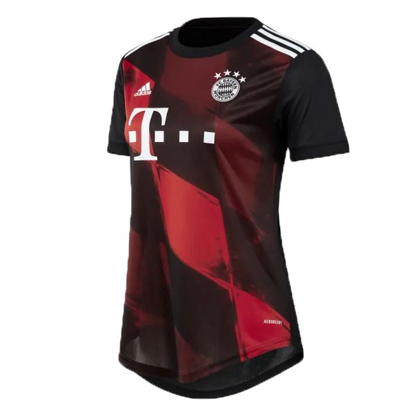 Camiseta Bayern Munich Tercera equipo Mujer 2020-2021 Negro